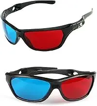 Gafas 3D anaglifos rojo/cian