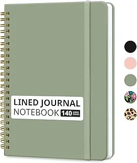 Cuaderno rayado en espiral